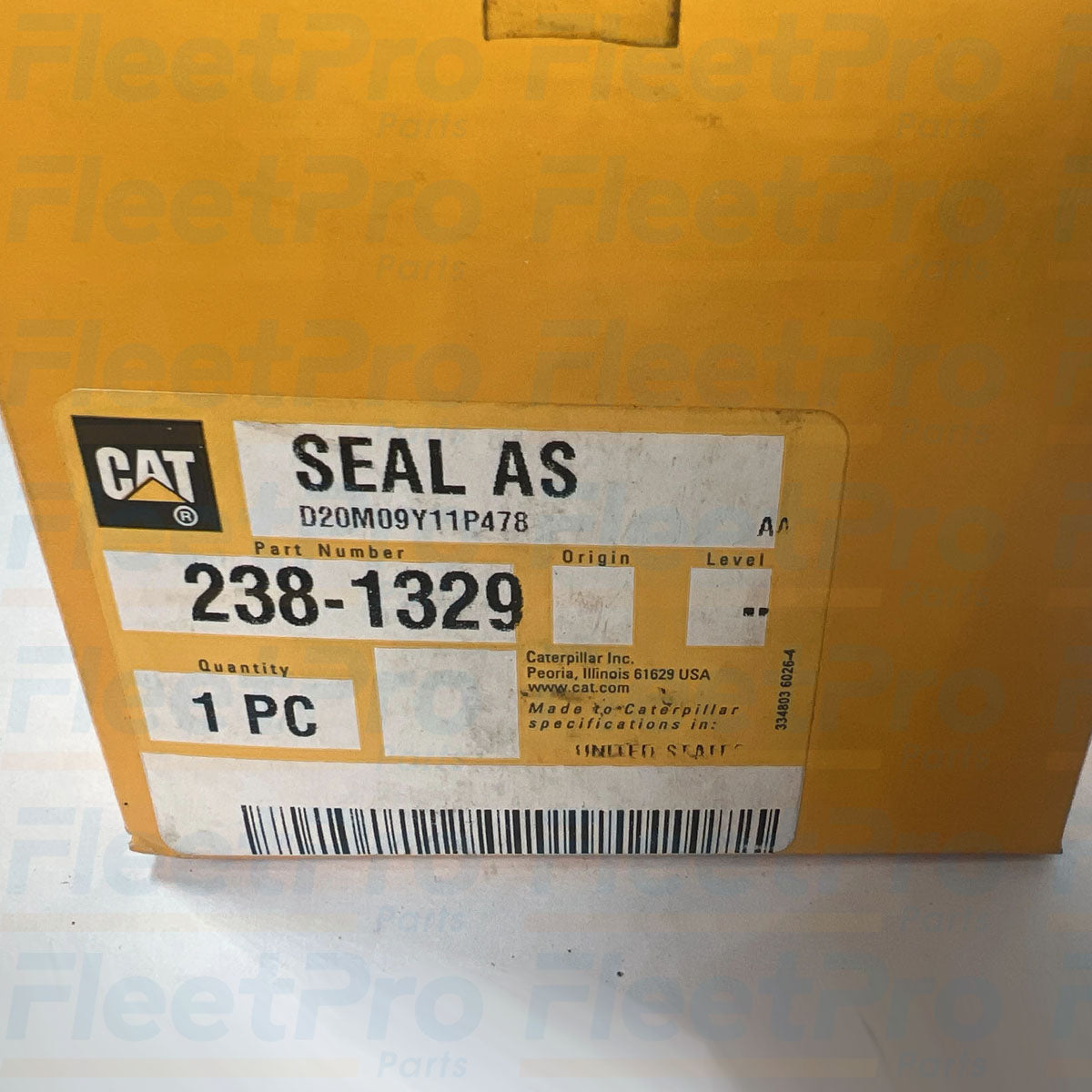 Genuine CAT exhaust seal assembly