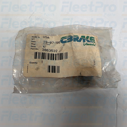 OEM Cummins hex nut 3063532 heavy-duty engine fastener
