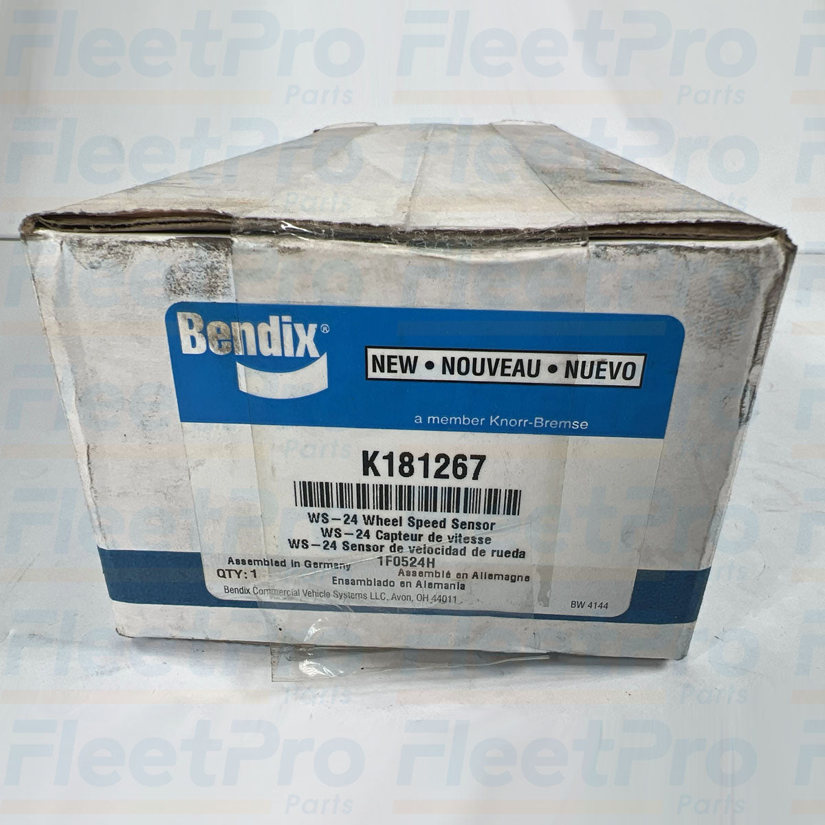 Bendix WS-24 straight wheel speed sensor