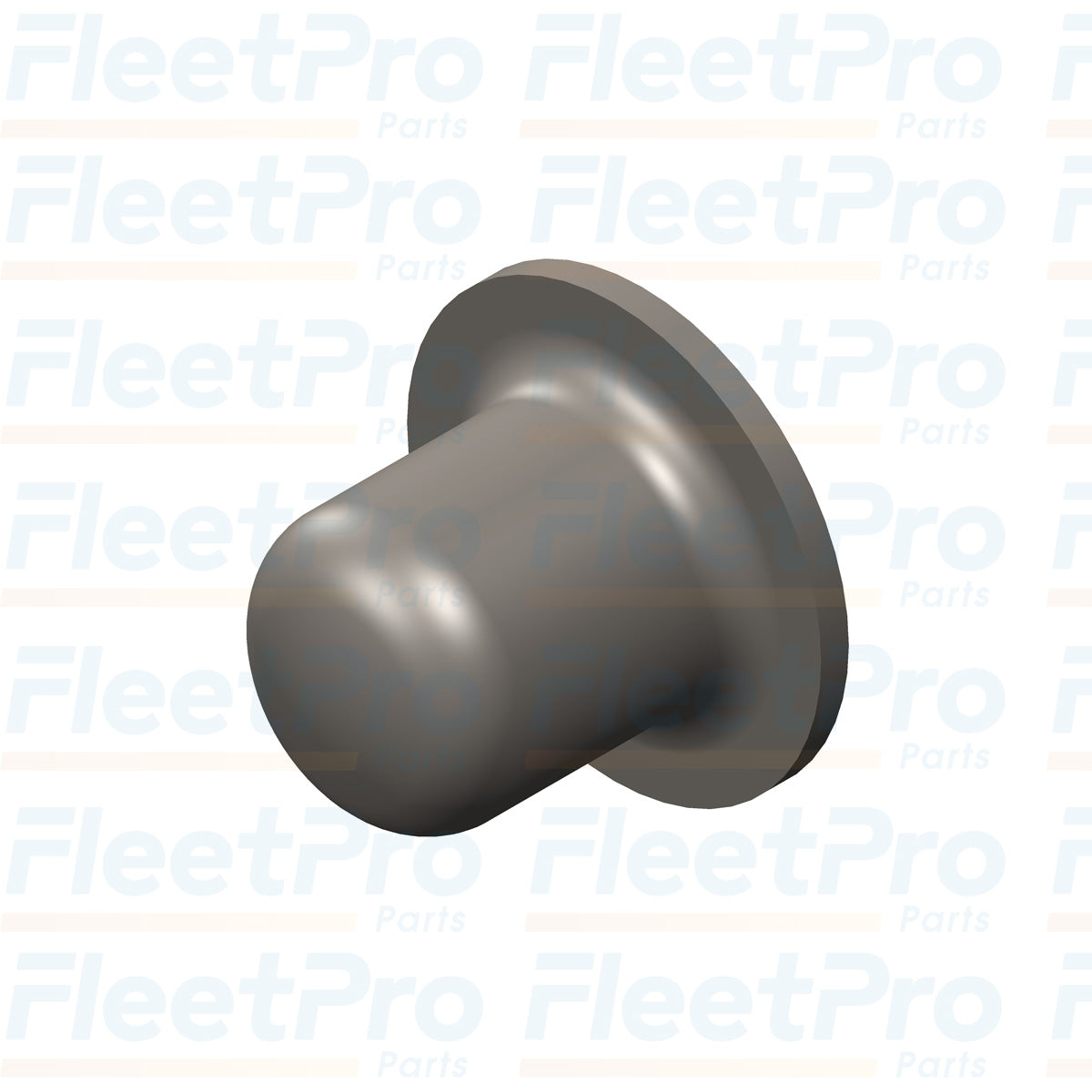 Side profile of Cummins 3905368 steel block plug illustrating depth and thickness