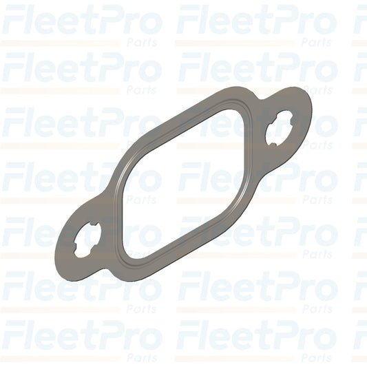 Side profile of Cummins 3927154 gasket showing thickness and sealing surface
