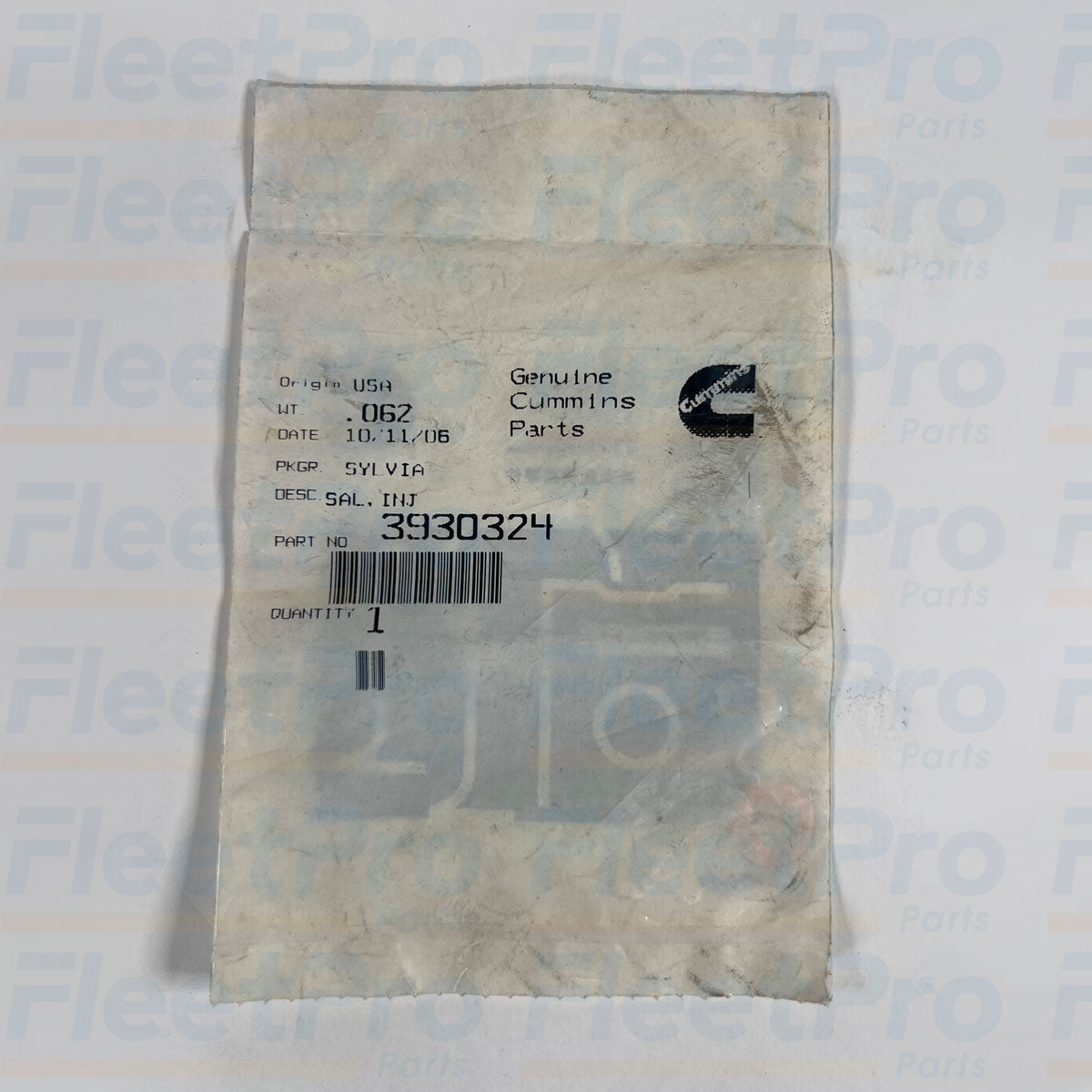 Cummins 3930324 injector seal