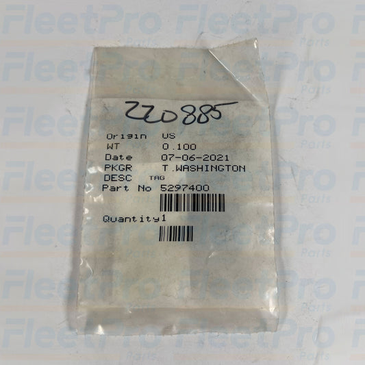 Cummins 5297400 authorized change tag