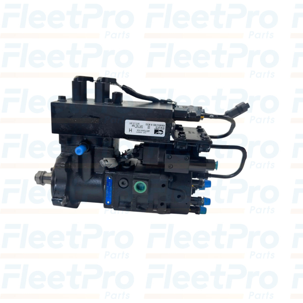 Side view of Cummins 5633667RX fuel injection pump