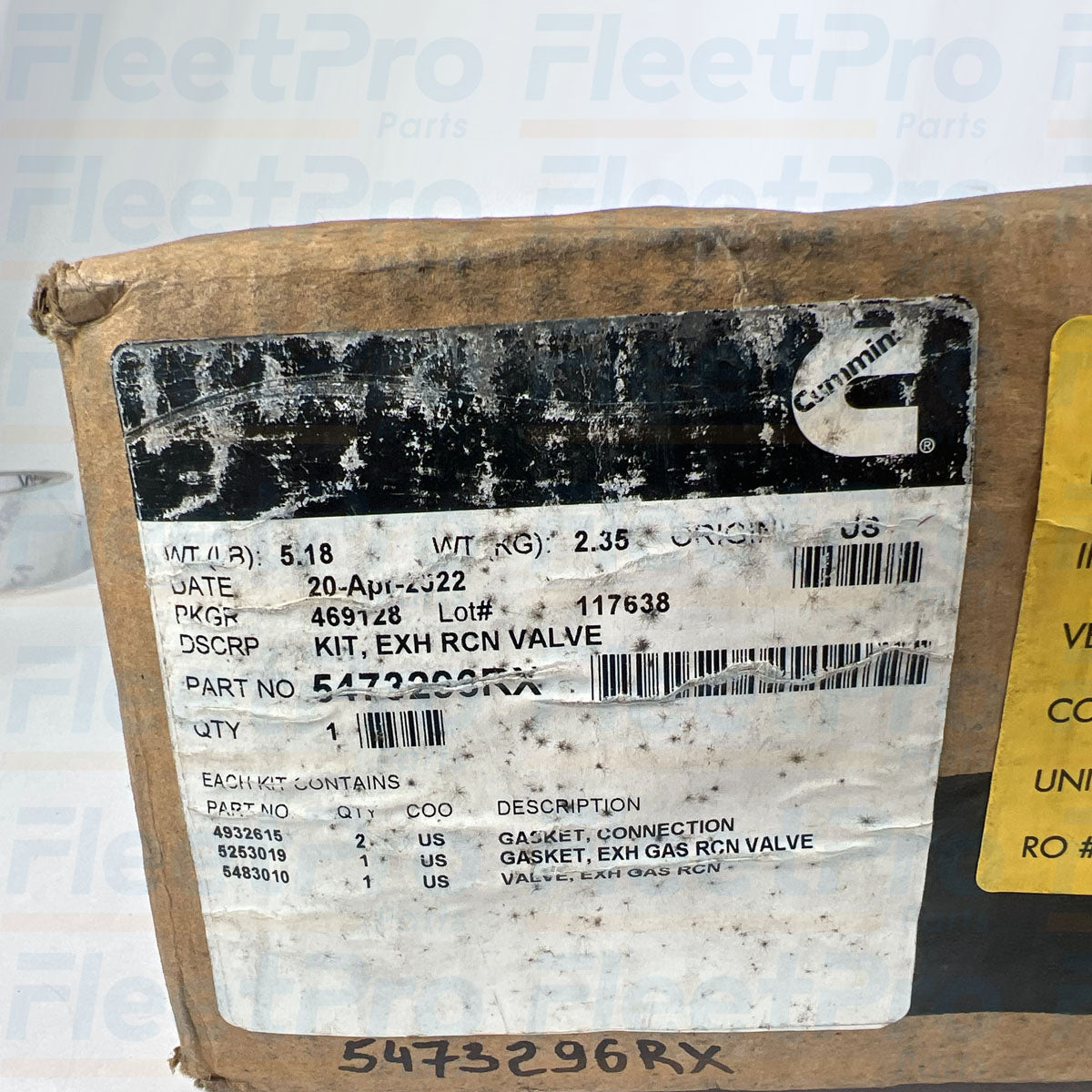 Cummins OEM emissions system component