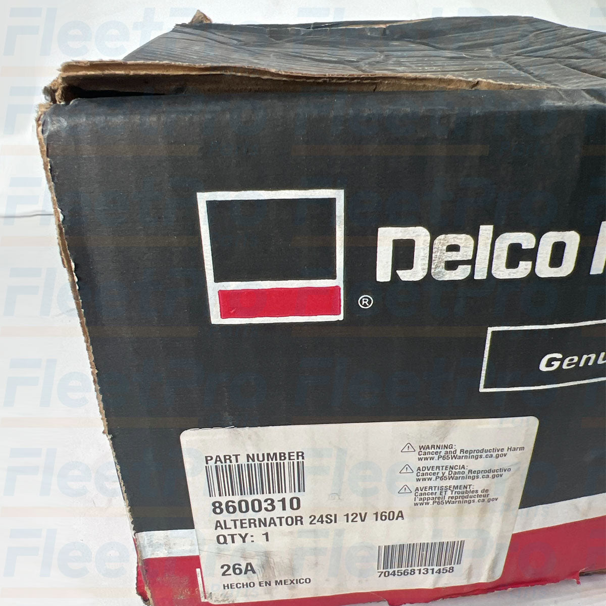 Heavy duty Delco Remy alternator 8600310