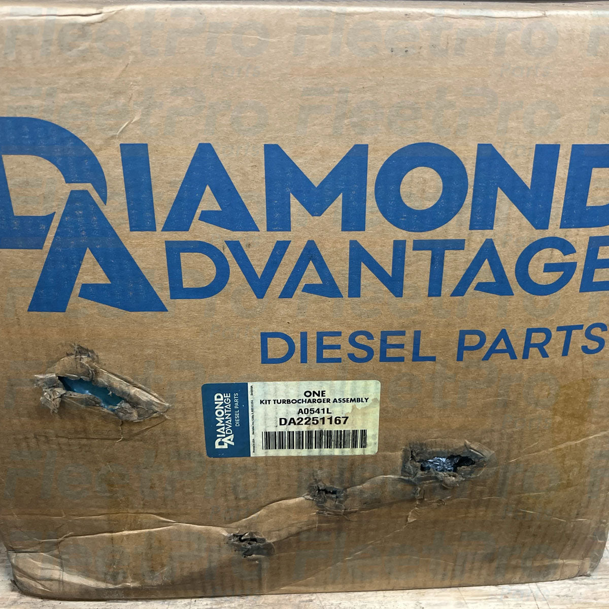Protective shipping box and genuine Diamond Advantage manufacturer part label for DA2251167