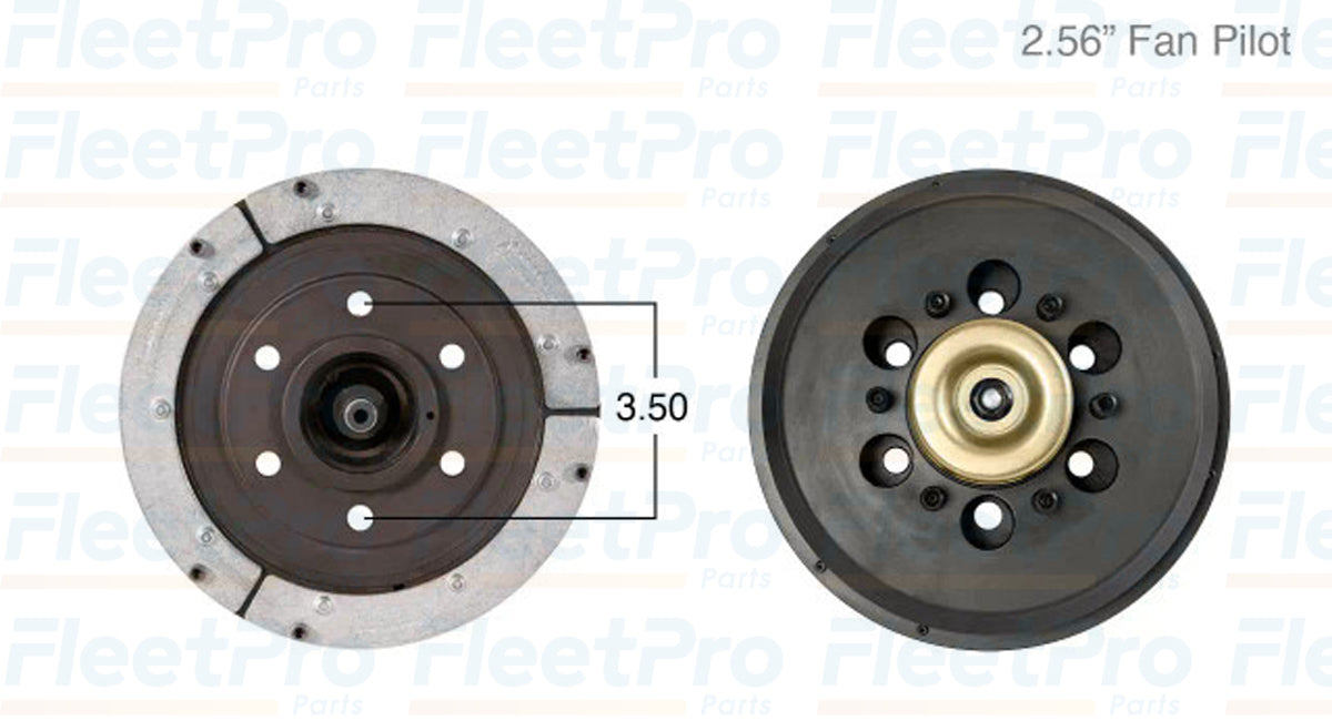 KM N20 8901N fan clutch for Freightliner with 2.56″ pilot diameter
