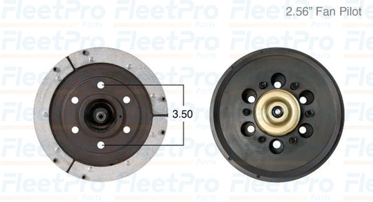 KM N20 8901N fan clutch for Freightliner with 2.56″ pilot diameter