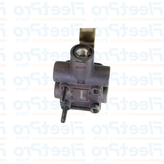 Bottom view of KD2205 / 16-14318-000 height control welding valve