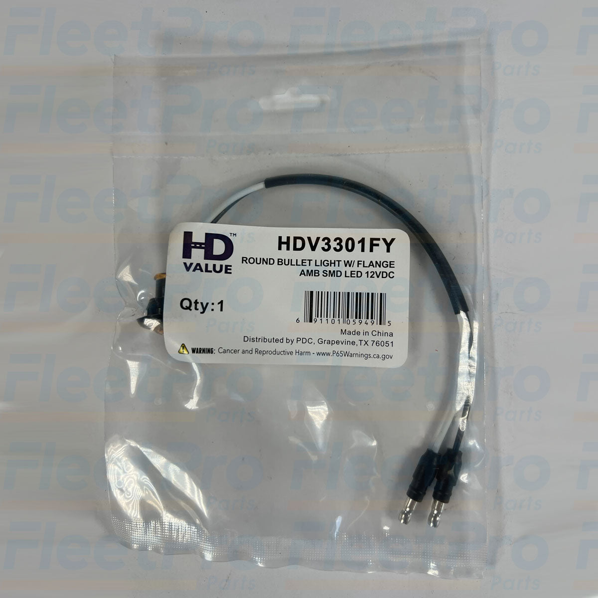 HD Value round bullet plug mount LED light
