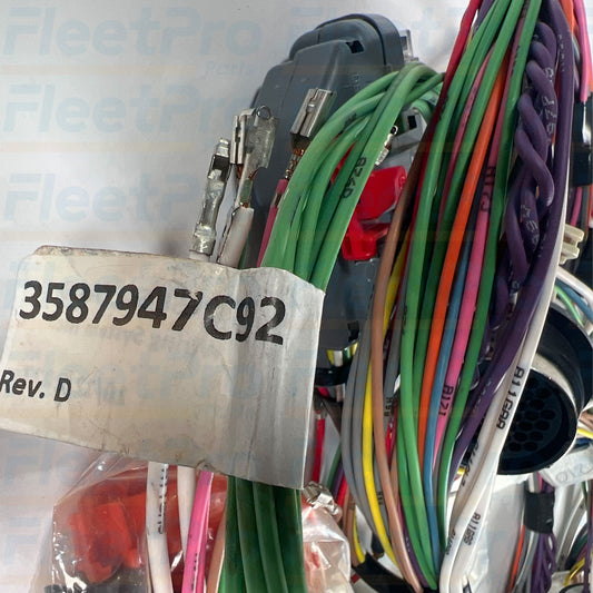 Heavy duty cab electrical harness
