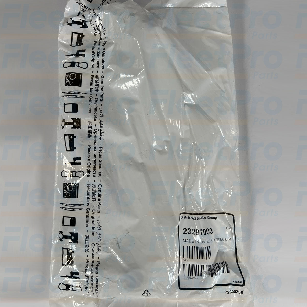 Heavy-duty truck coolant hose 23297003