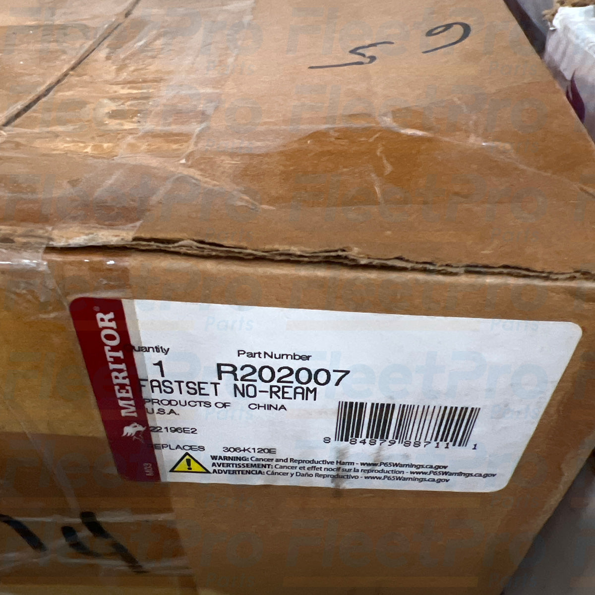 Heavy duty king pin kit Meritor