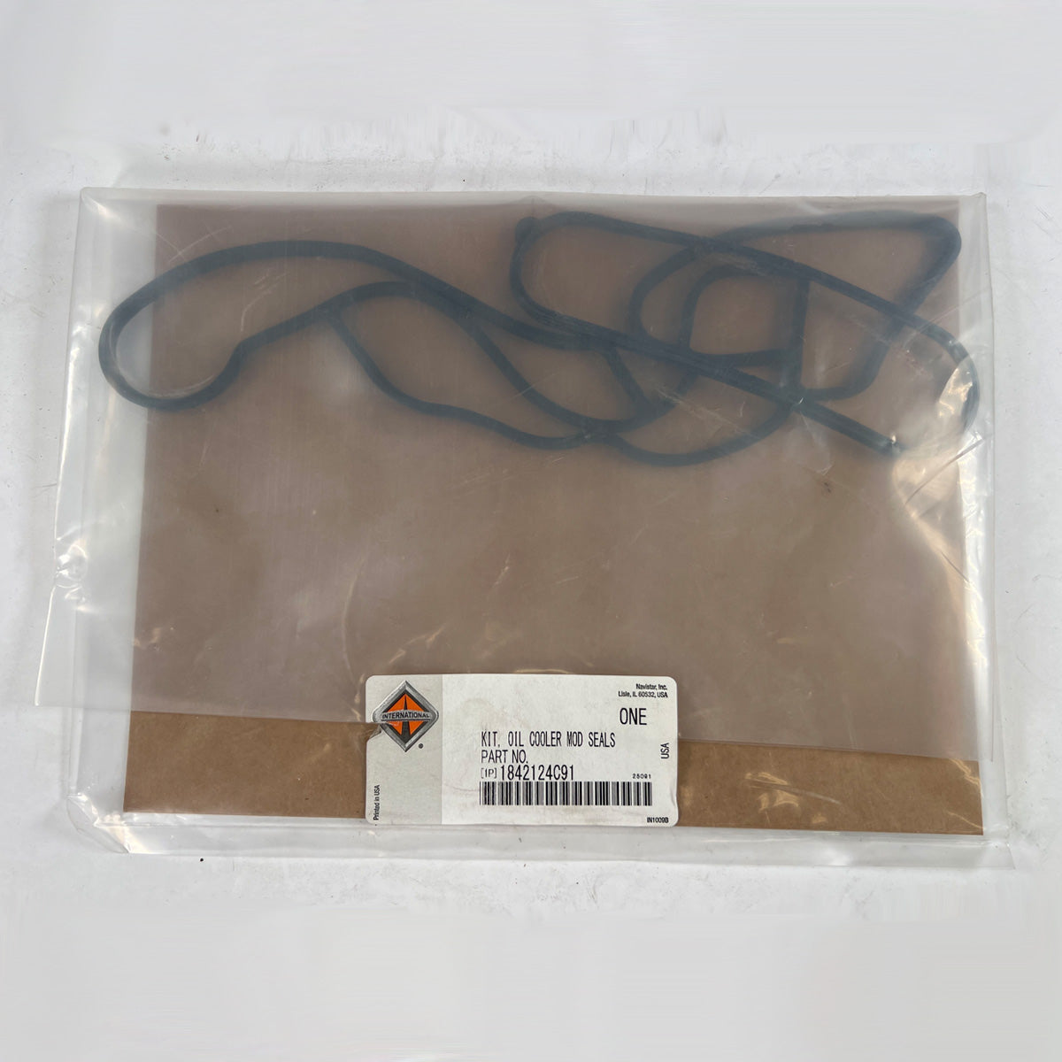 International 1842124C91 oil cooler gasket kit