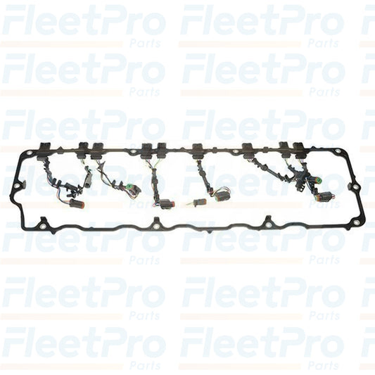 International 1850499C92 valve cover gasket – front view of genuine OEM DT466E engine part