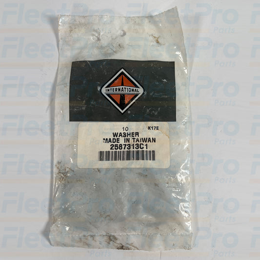 Packaged washer with International brand label