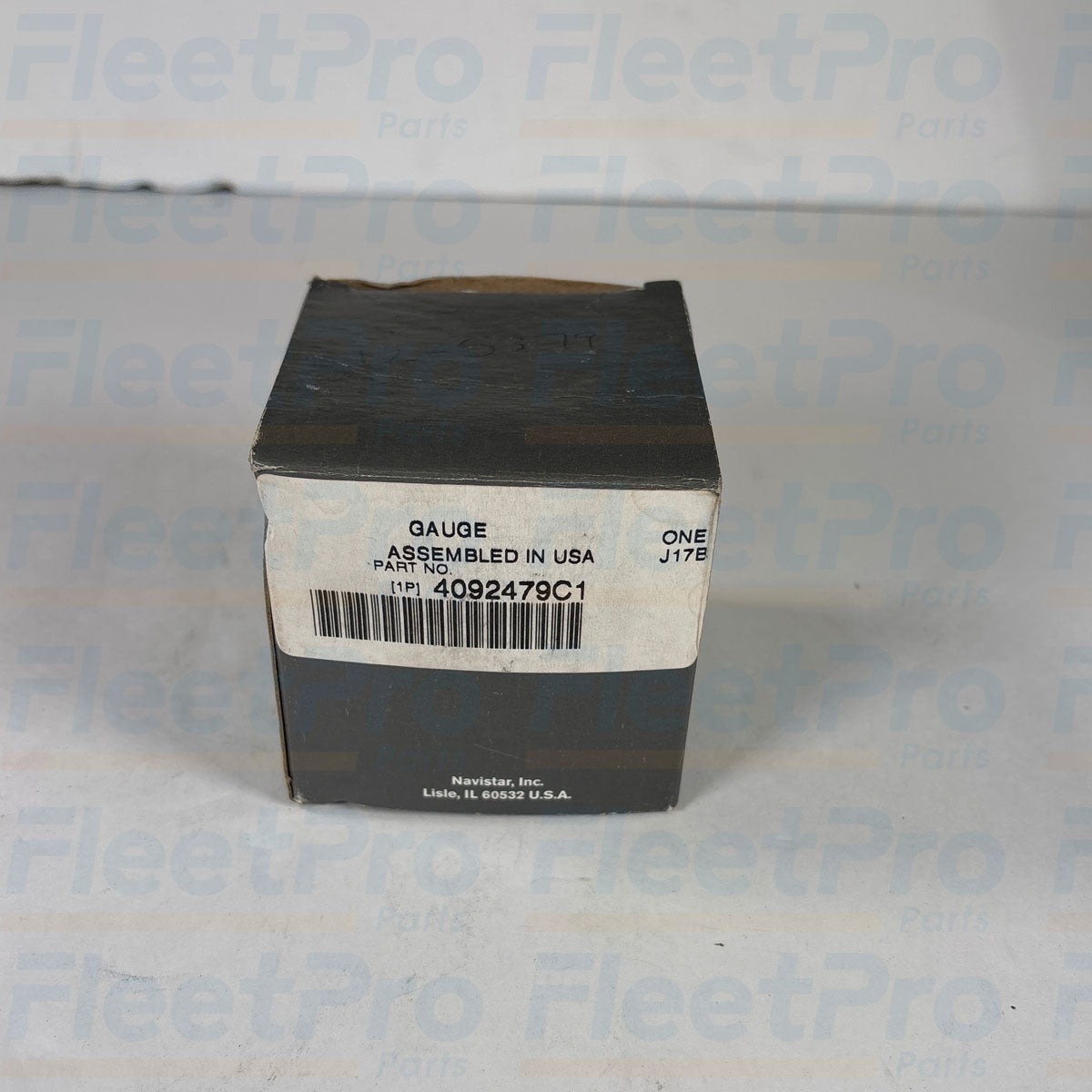 Factory retail box packaging and genuine Navistar International product label for 4092479C1