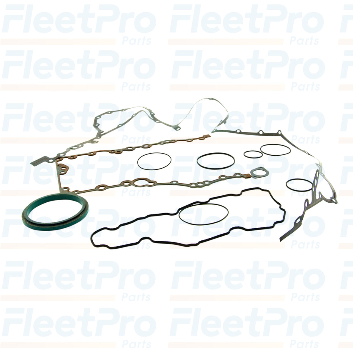 Close-up detail of sealing rings and gaskets in front cover gasket kit 7079534C91