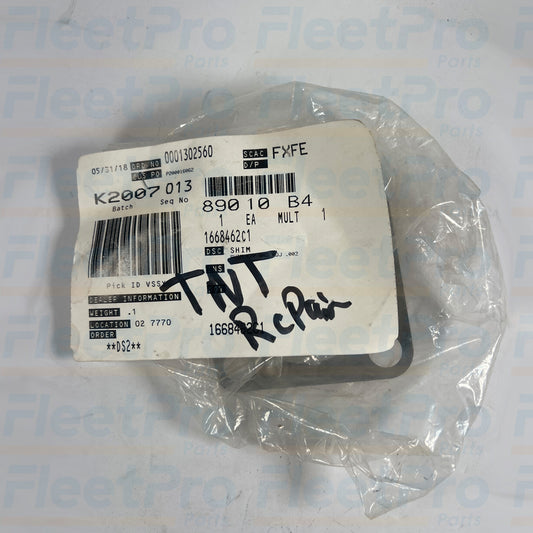 International steering knuckle king pin shim