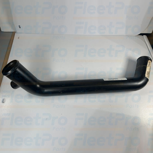 Close-up view of precision beaded hose retaining ends on Kenworth K181-5615 lower coolant pipe