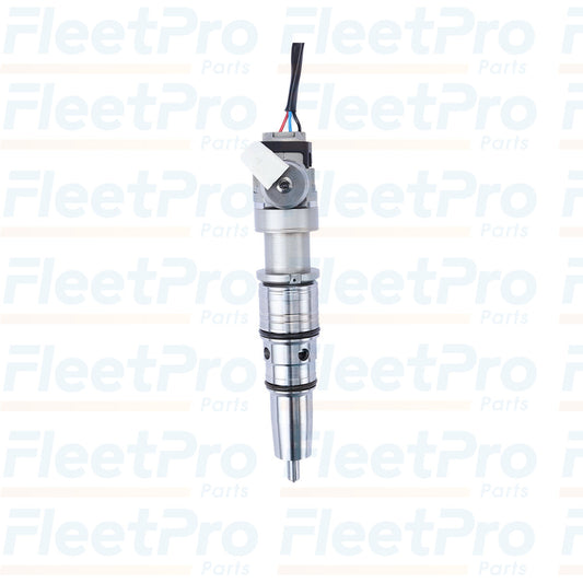 Side profile of AP66955 injector for MaxxForce DT engine with connector port