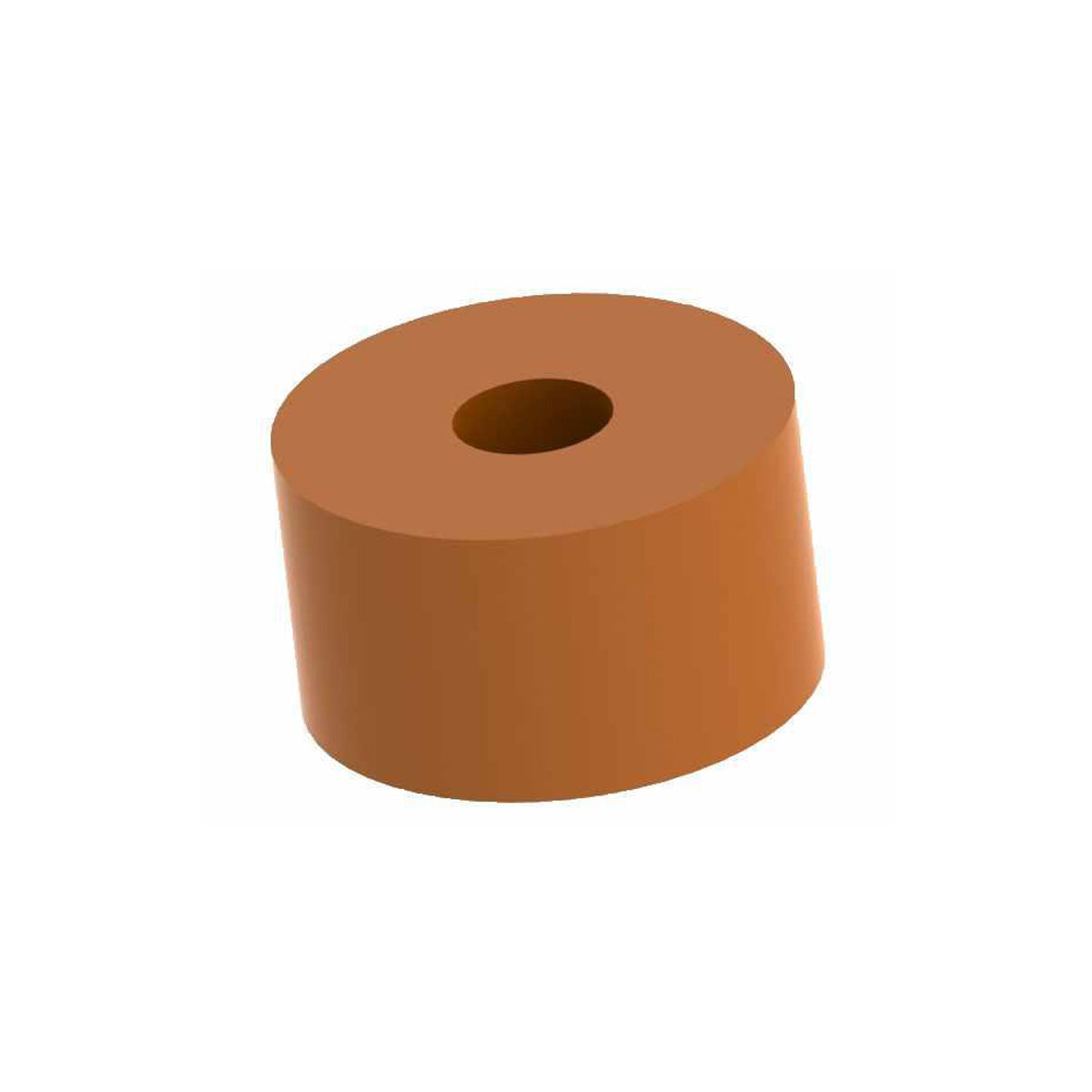 Side view of GAFF10002 bushing showing OD and wall thickness