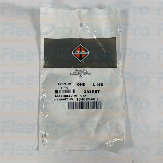 Side view of Navistar exhaust gasket 1848254C3