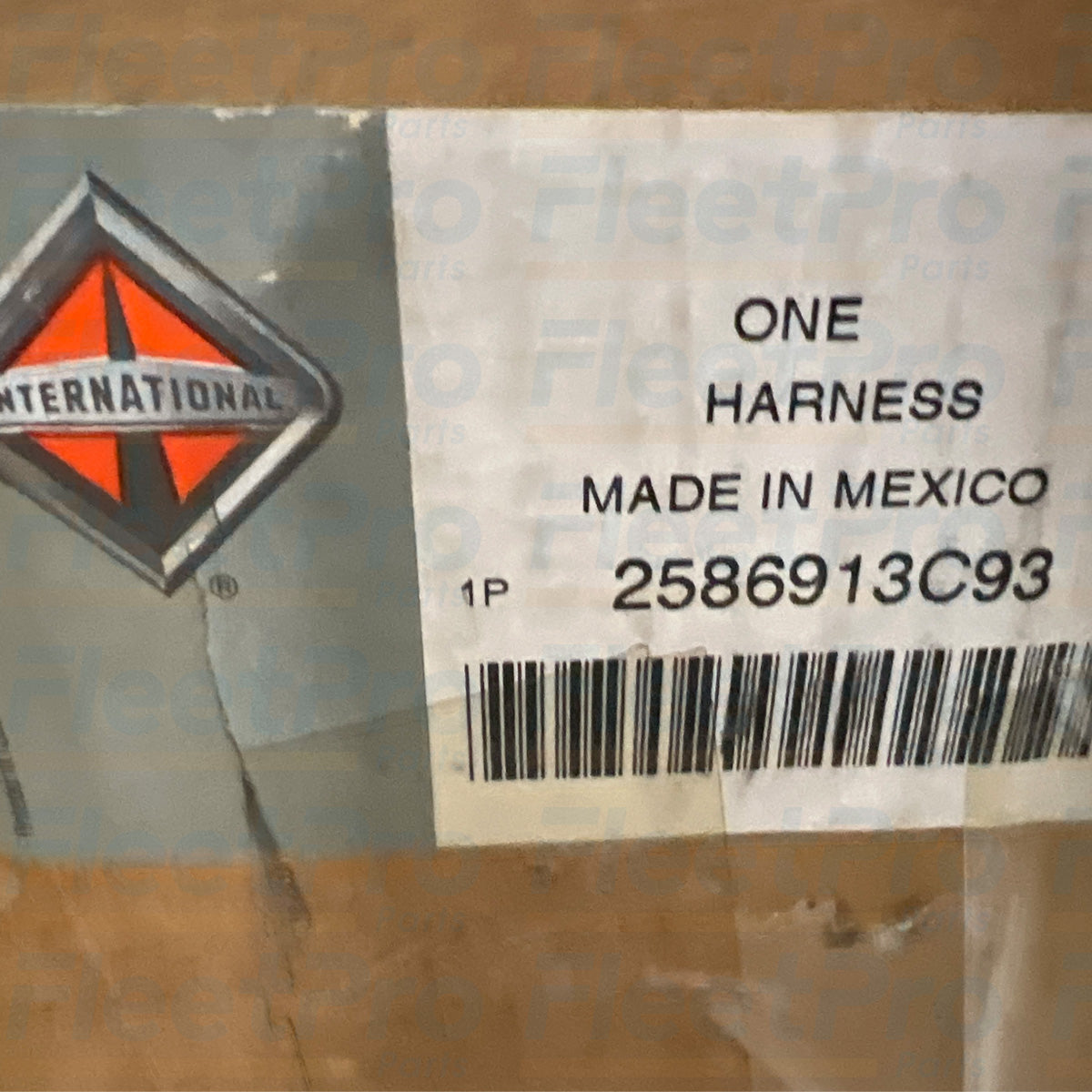 OEM engine control wire harness 2586913C93
