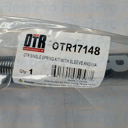 Replacement suspender spring kit with hose separator