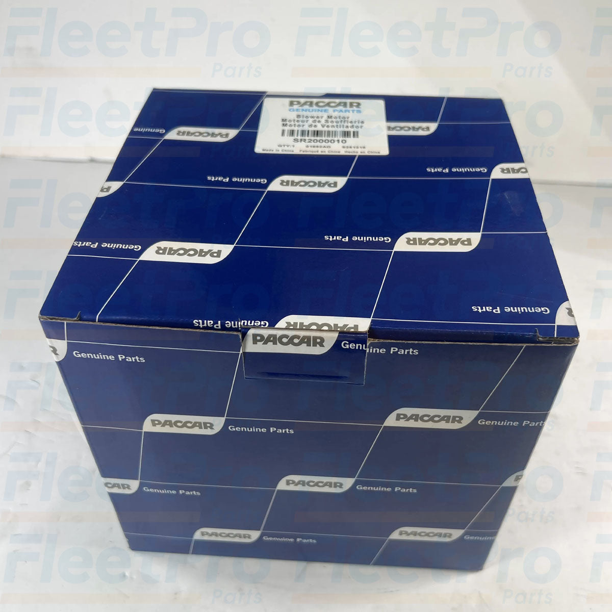 Mounting bracket flange profile on Paccar SR2000010 HVAC motor