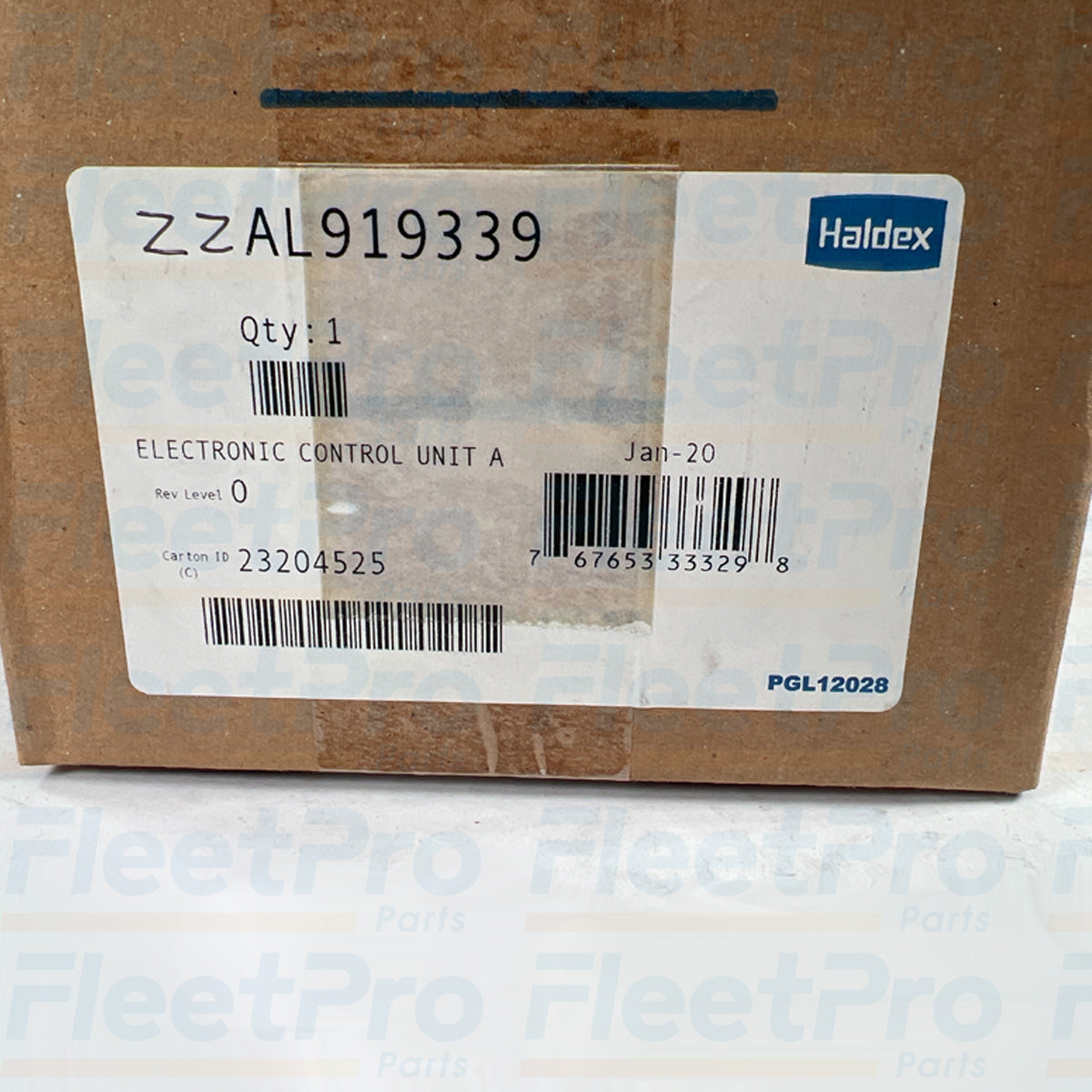 Trailer ABS electronic control unit ZZAL919339