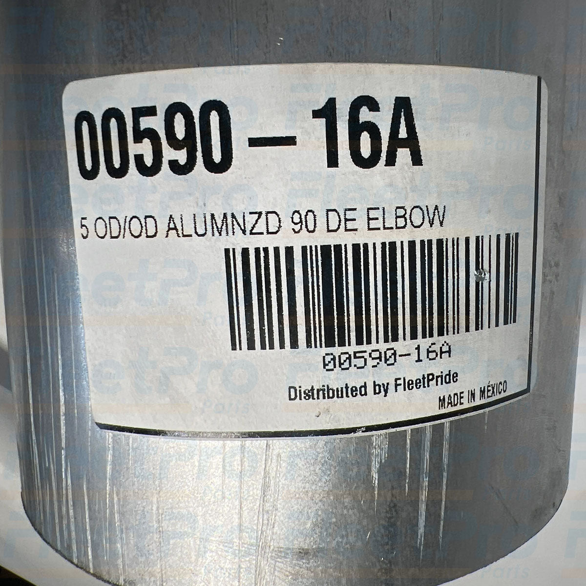 0059016A 5 Inch Aluminized Exhaust Elbow