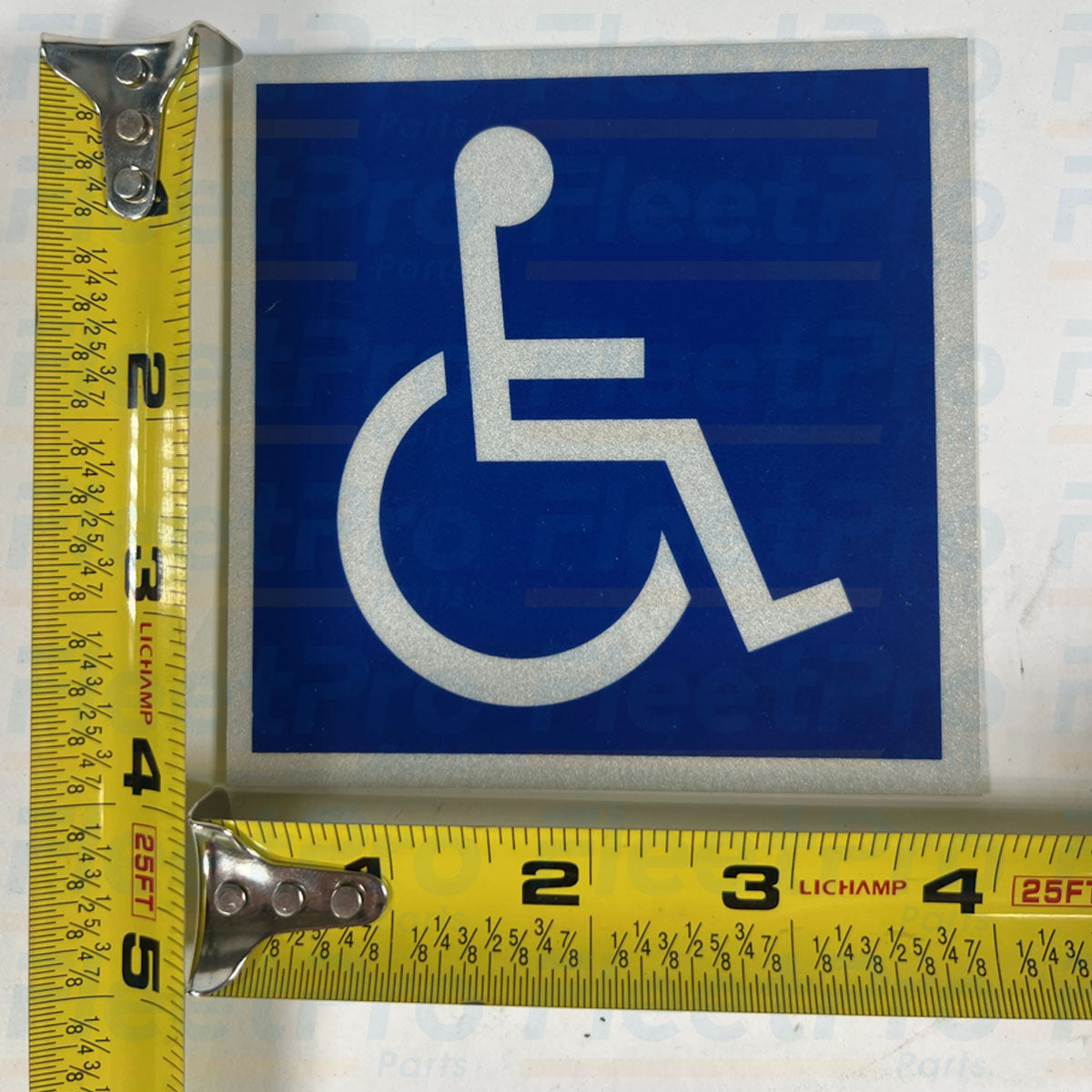 Genuine International handicap symbol graphic