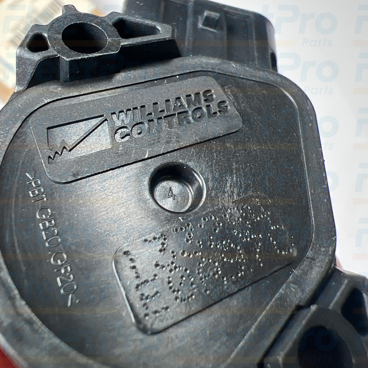 Front view accelerator pedal sensor 2587575C92