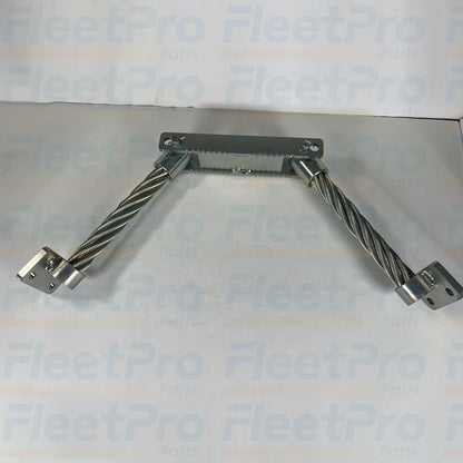 Braided steel flexible step assembly Waltco