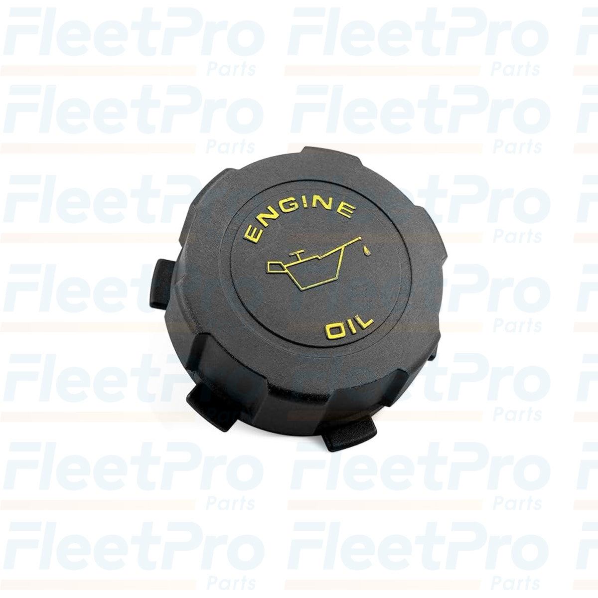 Top view of Cummins oil filler cap part number 2869221