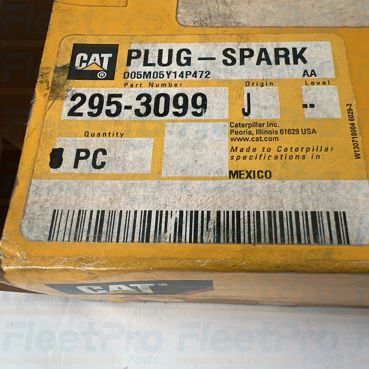 CAT engine ignition spark plug 295-3099