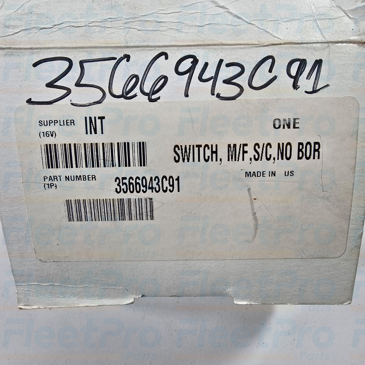 Multifunction turn signal switch International truck
