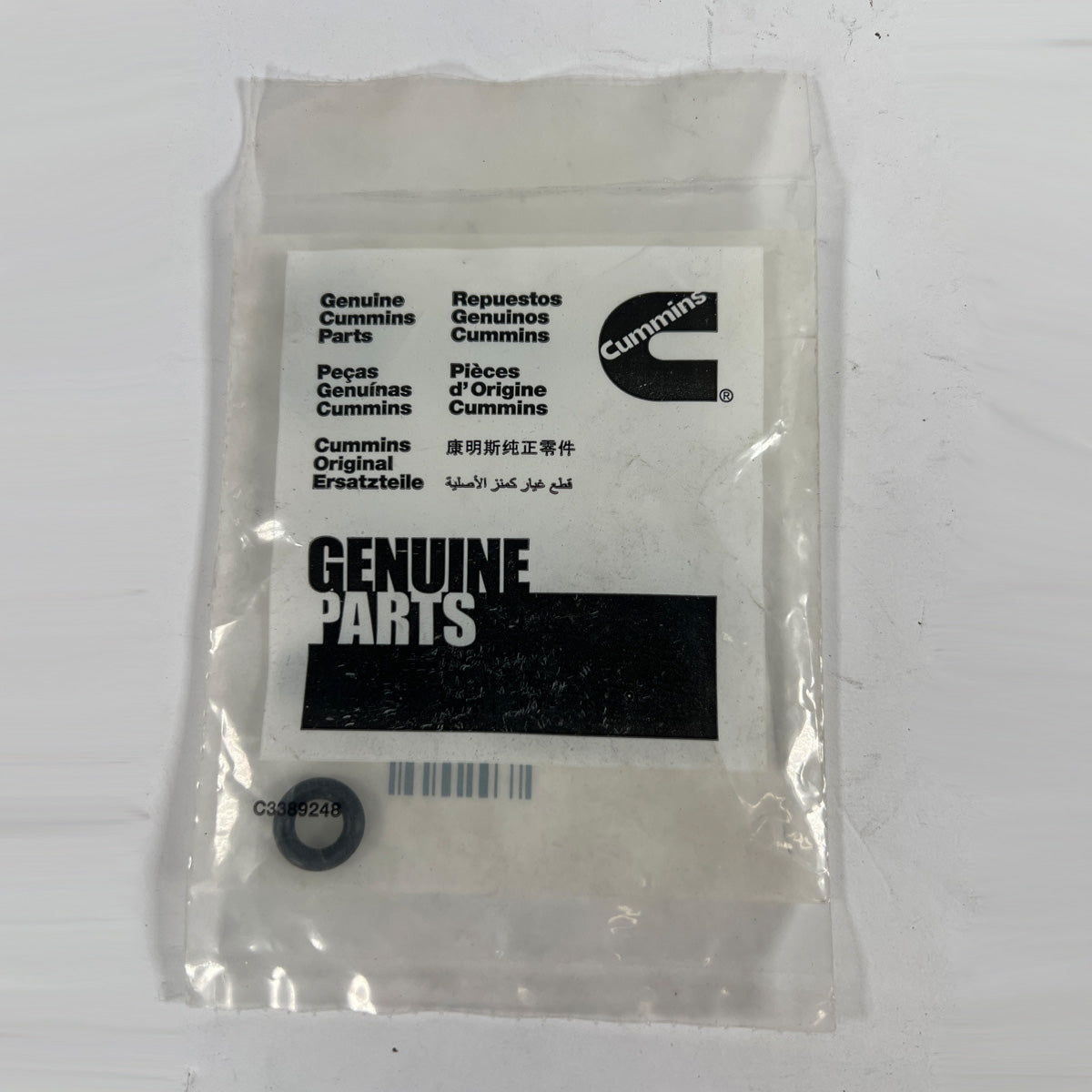 Engine O-ring seal Cummins 3682076