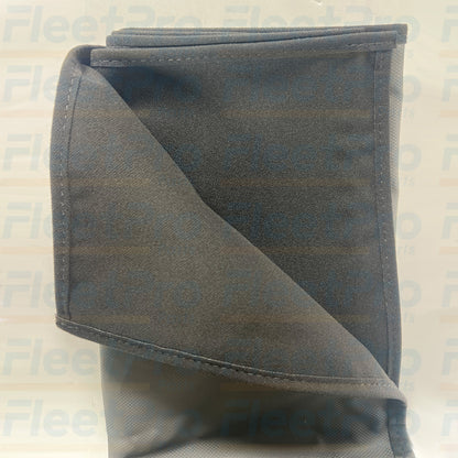 Truck cab windshield curtain International
