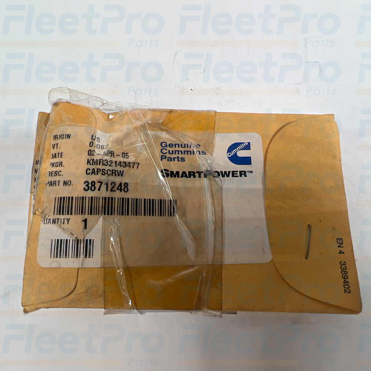 Cummins engine cap screw 3871248 heavy duty bolt