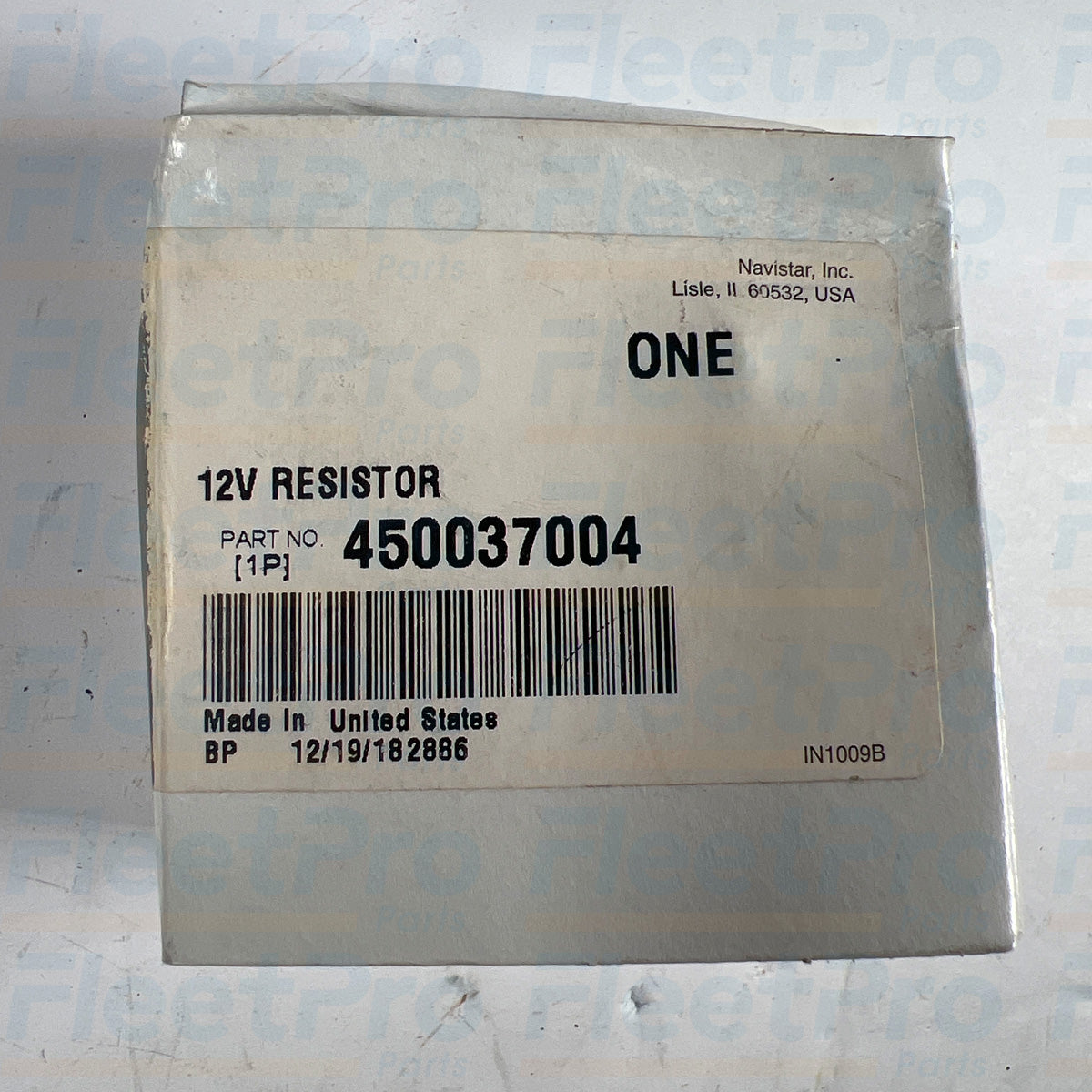 International 450037004 blower motor resistor direct replacement