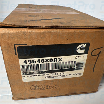 Remanufactured Cummins fuel pump drive