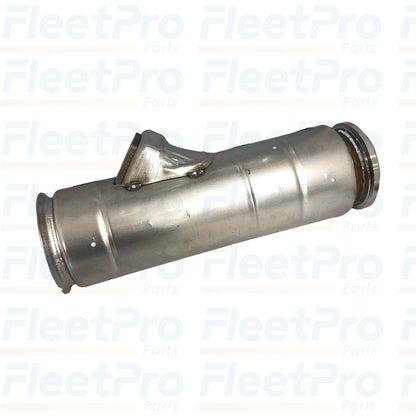 Side profile of Cummins SCR Decomposition Reactor part number 5271590