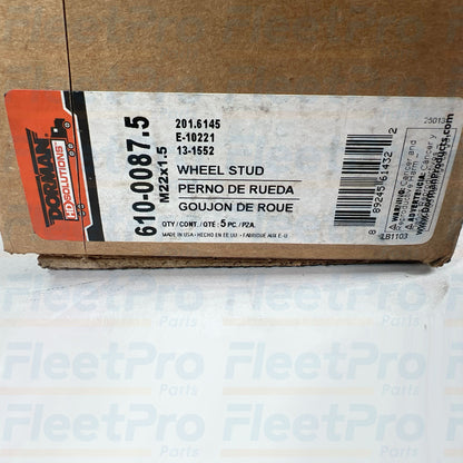 Dorman commercial truck wheel stud