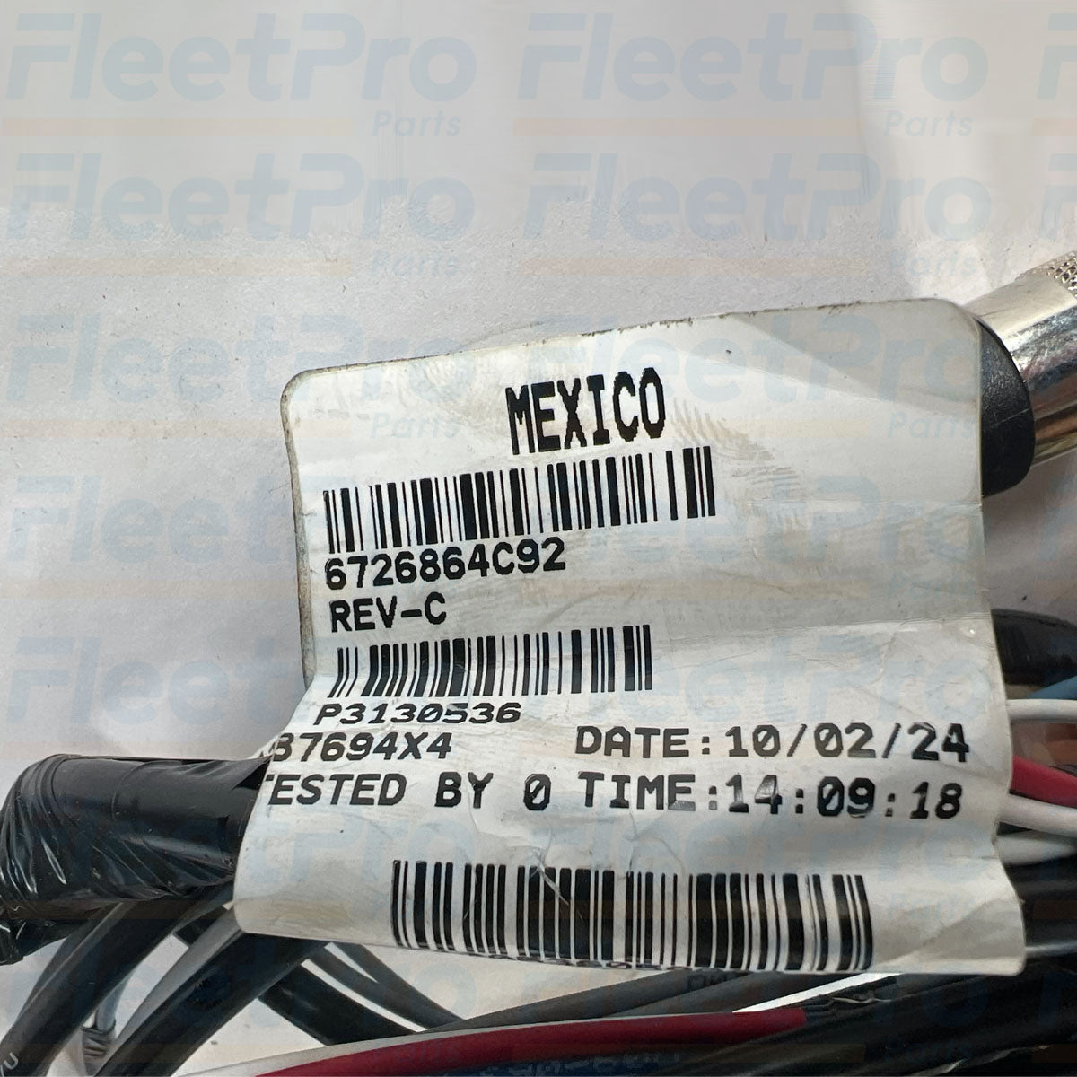 International cab roof wiring harness 6726864C92