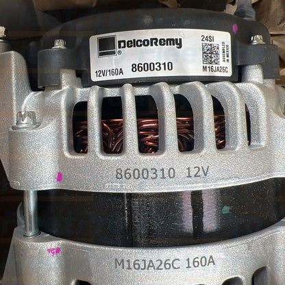 Delco Remy 12V 160A hinge mount alternator