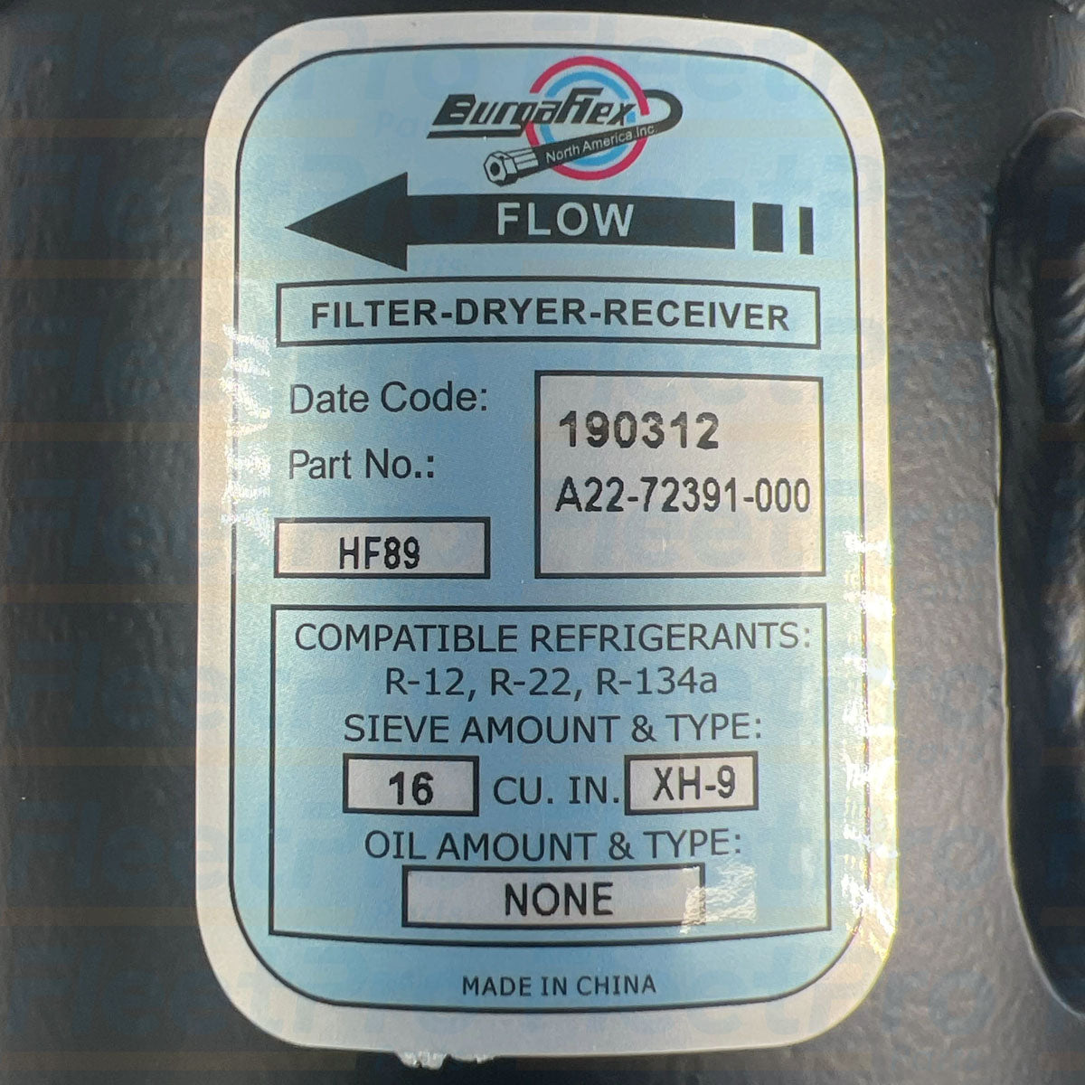 A22-72391-000 Freightliner A/C Receiver Dryer