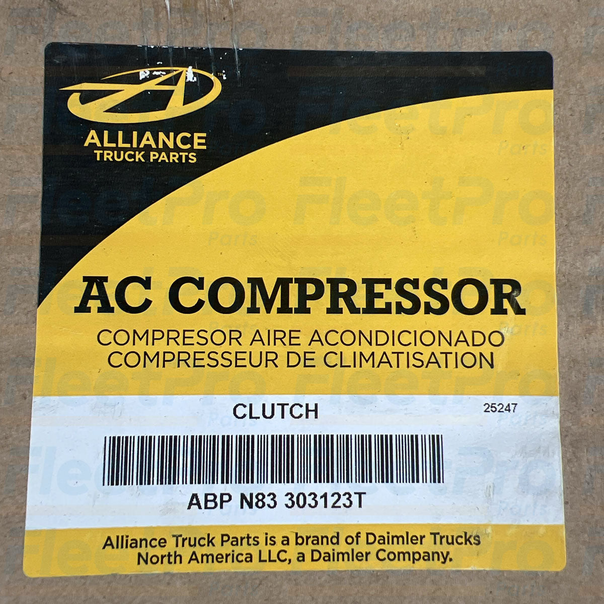 ABP N83 303123T Two Wire A/C Compressor Clutch